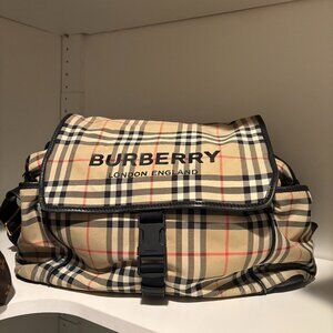 Authentic Burberry Diaper Tote Bag